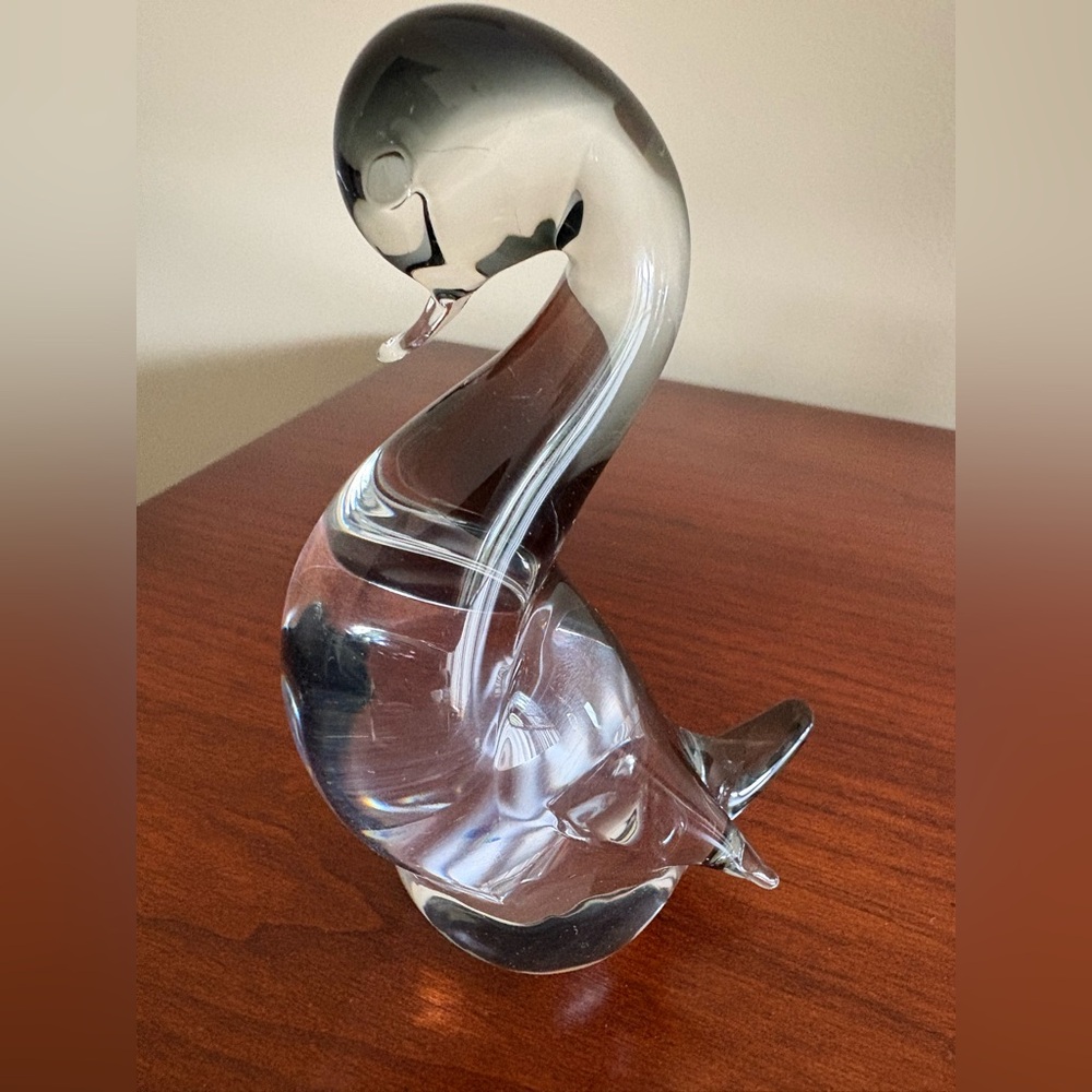 Murano(?) Art Glass Duck/Bird Figurine